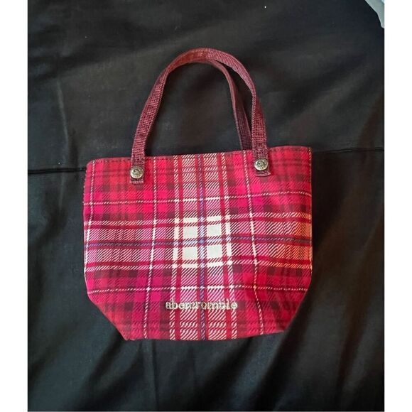 Abercrombie & Fitch Handbags - Abercrombie Small Plaid Purse - Flaws Inside